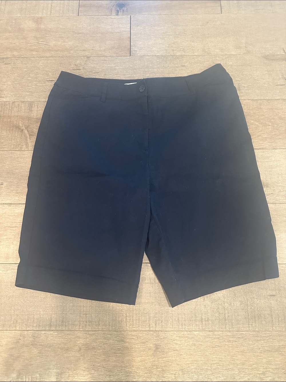 Women’s Navy Tailored Shorts